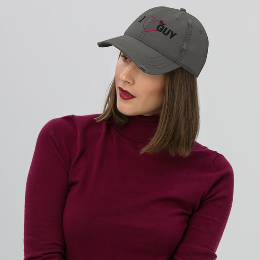 Heart The Guy - Distressed Dad Hat