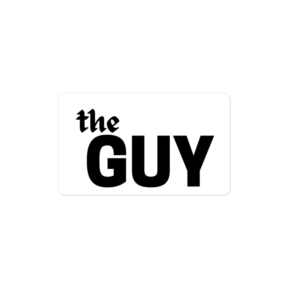 The Guy - Bubble-free stickers