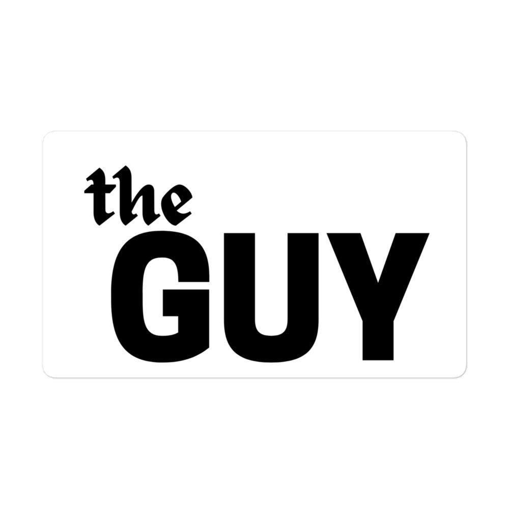 The Guy - Bubble-free stickers