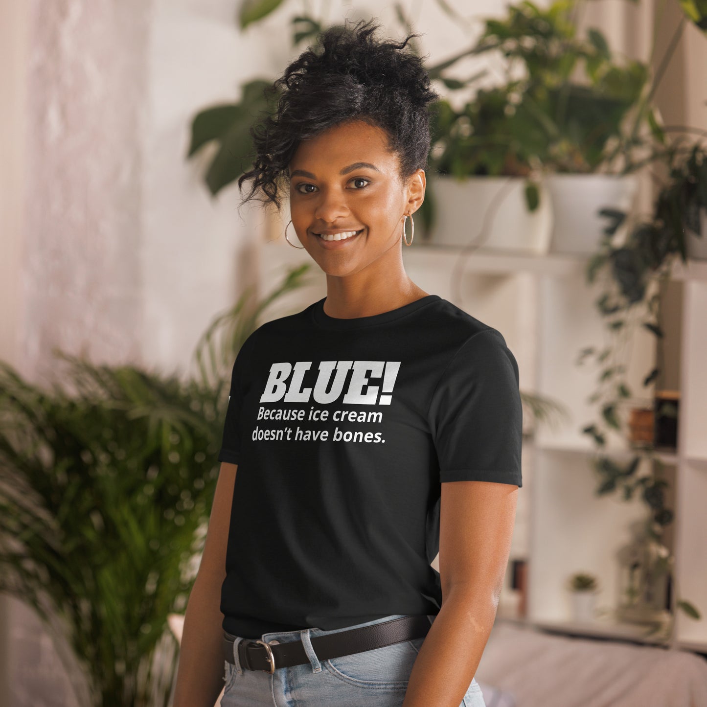 BLUE! - Short-Sleeve Unisex T-Shirt