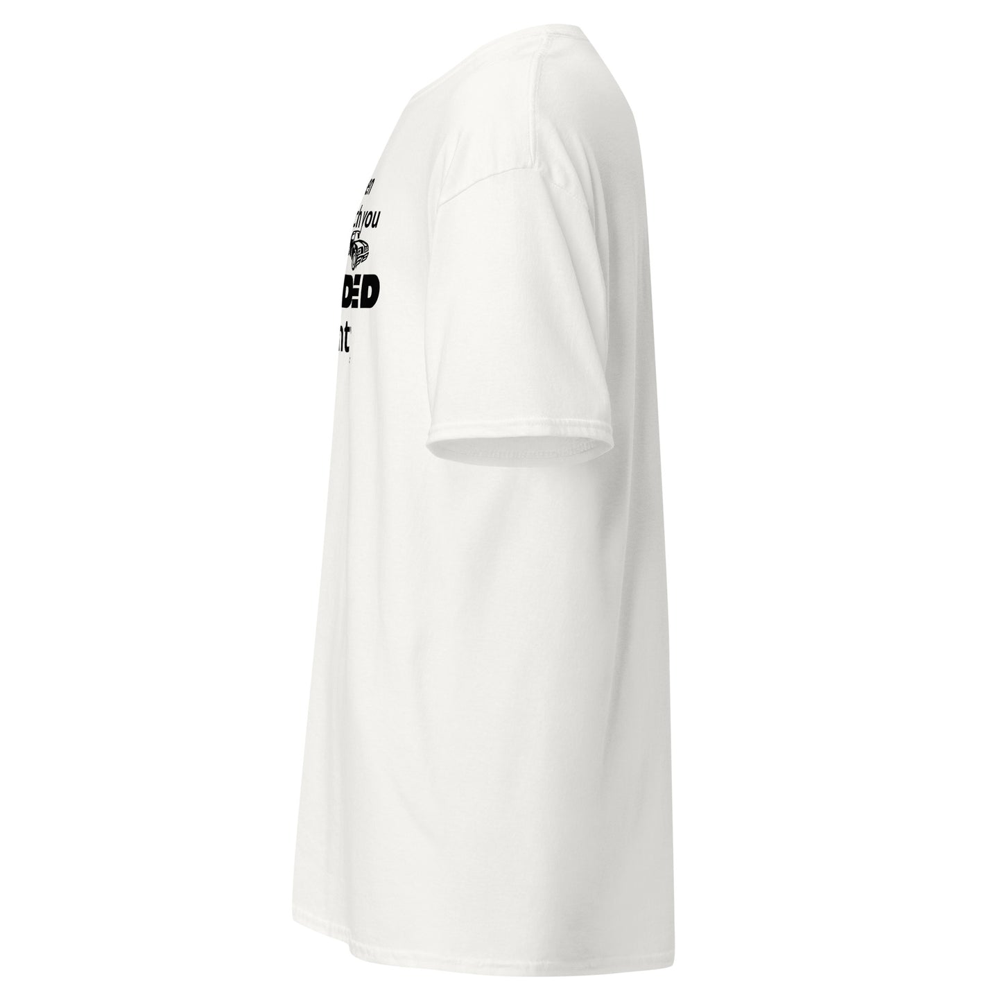 "Extended Warranty" Black text... Unisex classic tee