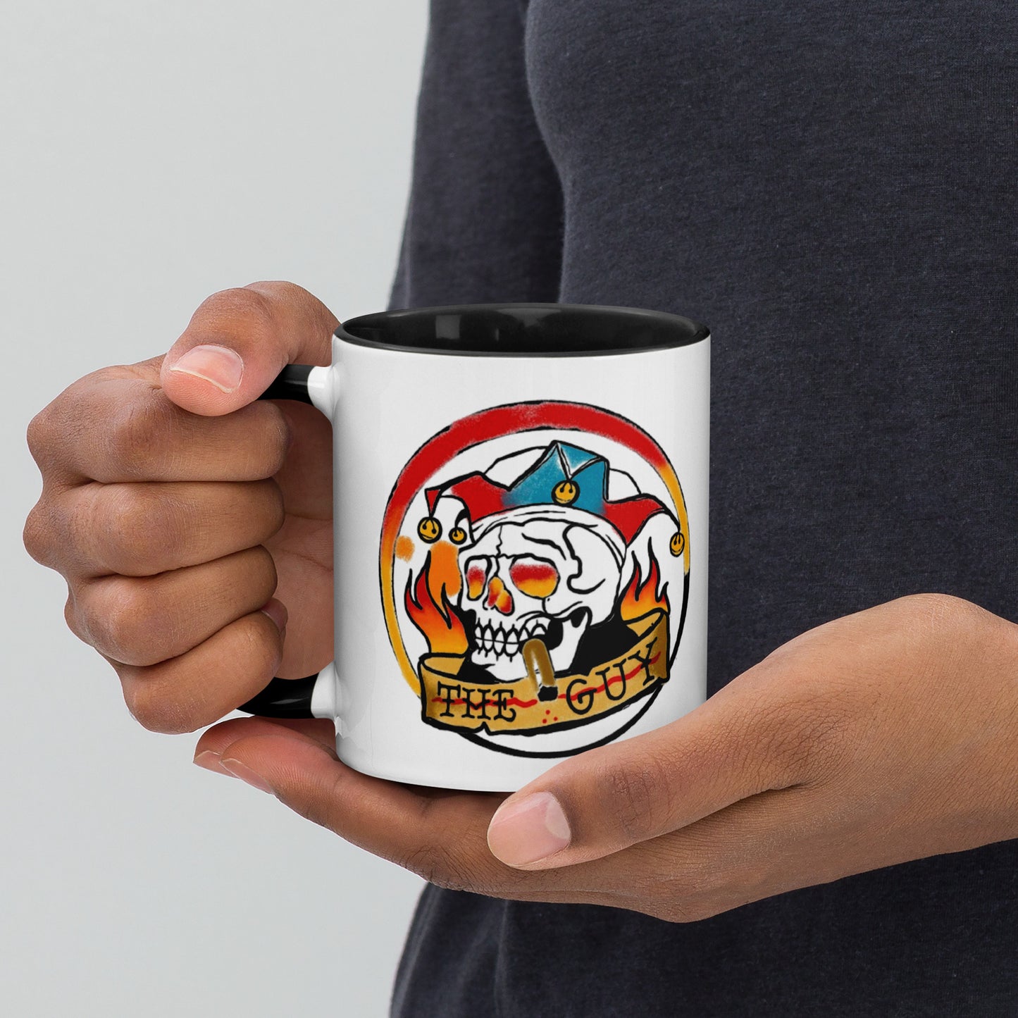 The Skull Guy - Mug with Color Inside
