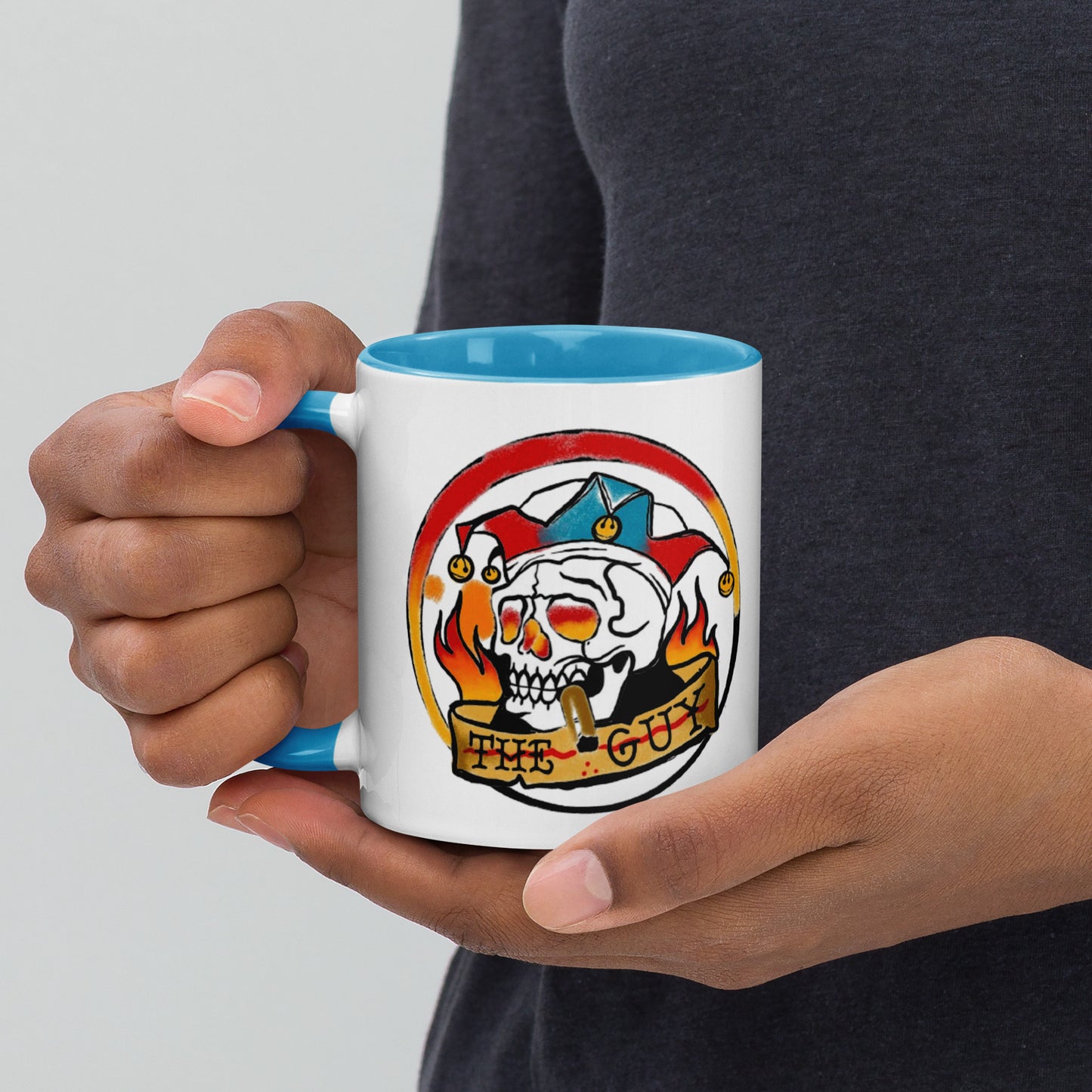 The Skull Guy - Mug with Color Inside