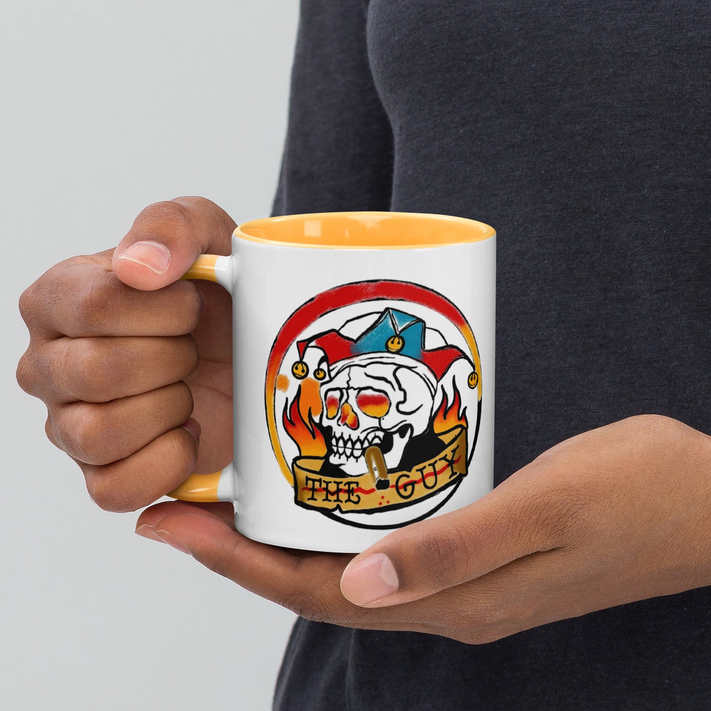 The Skull Guy - Mug with Color Inside