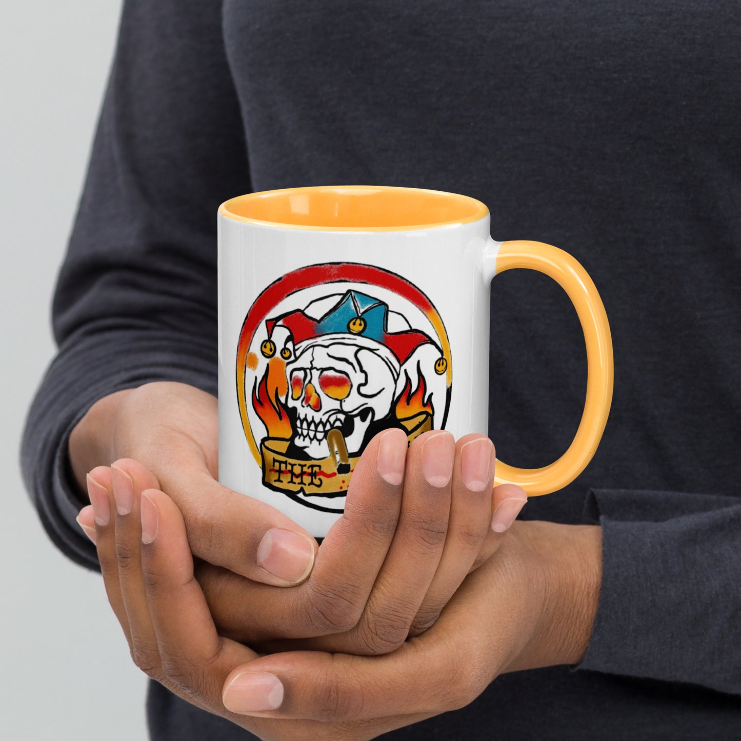 The Skull Guy - Mug with Color Inside