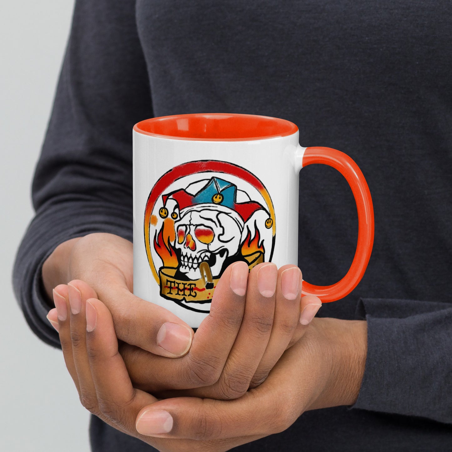 The Skull Guy - Mug with Color Inside