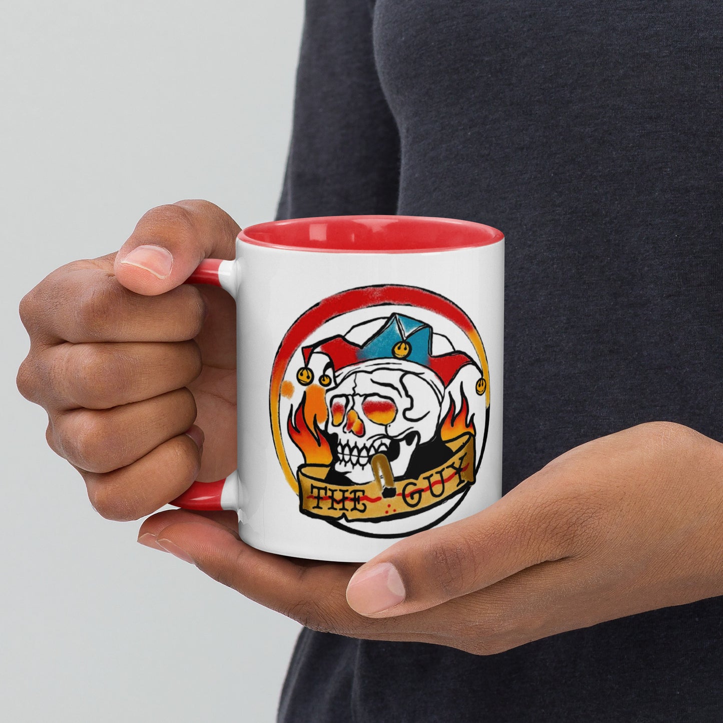 The Skull Guy - Mug with Color Inside