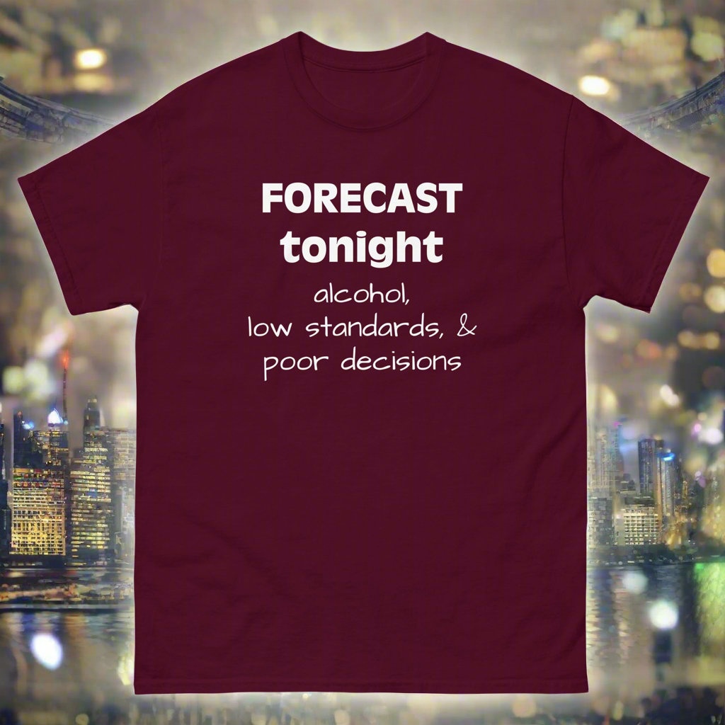 Forecast Tonight ... Unisex classic tee