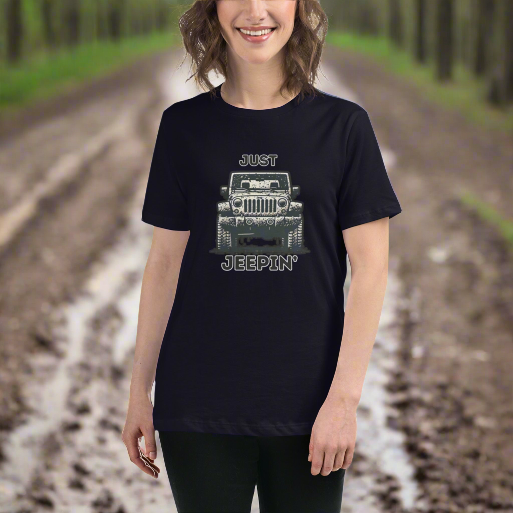 Just Jeepin' - Women's Relaxed T-Shirt