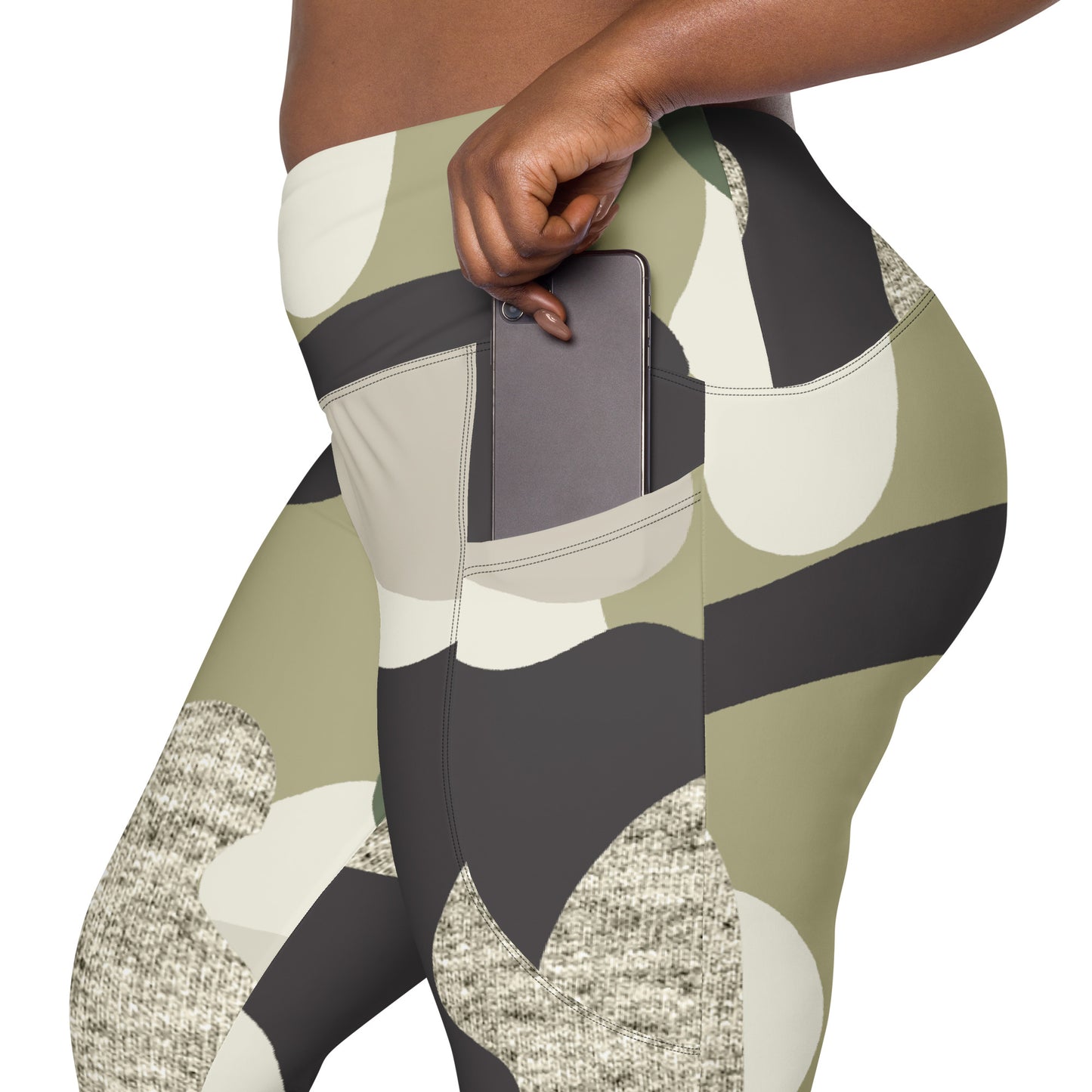 The Guy - Crossover leggings with pockets