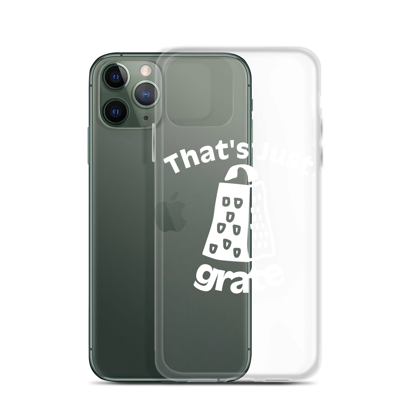 'That's Just Grate' - Clear Case for iPhone®
