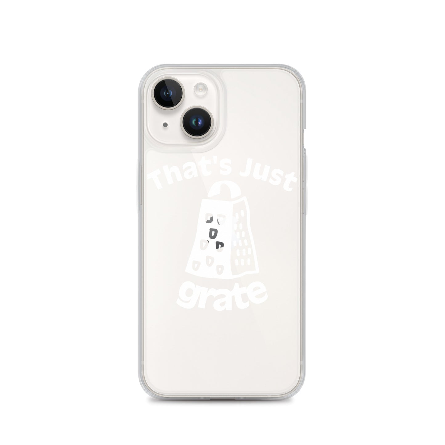 'That's Just Grate' - Clear Case for iPhone®