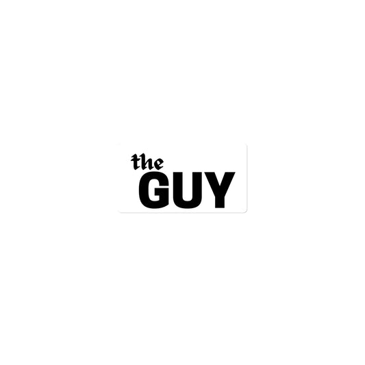 The Guy - Bubble-free stickers