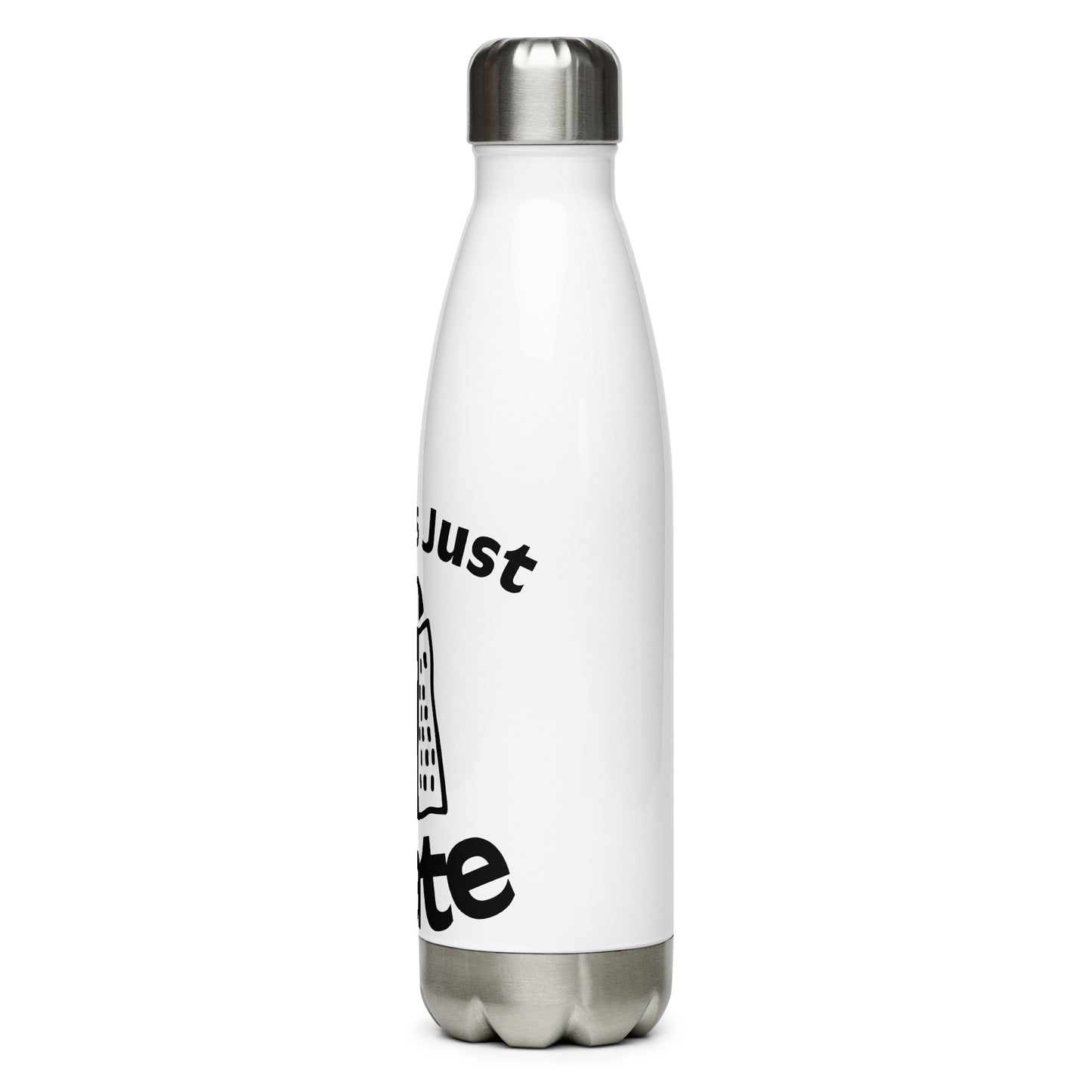 'That's Just Grate' - Stainless steel water bottle