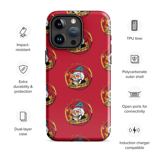 The Skull Guy - Tough Case for iPhone® (Red)