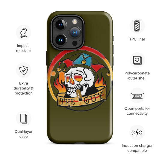 The Skull Guy - Tough Case for iPhone® (Army Green)