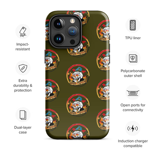 The Skull Guy - Tough Case for iPhone® (Army Green)