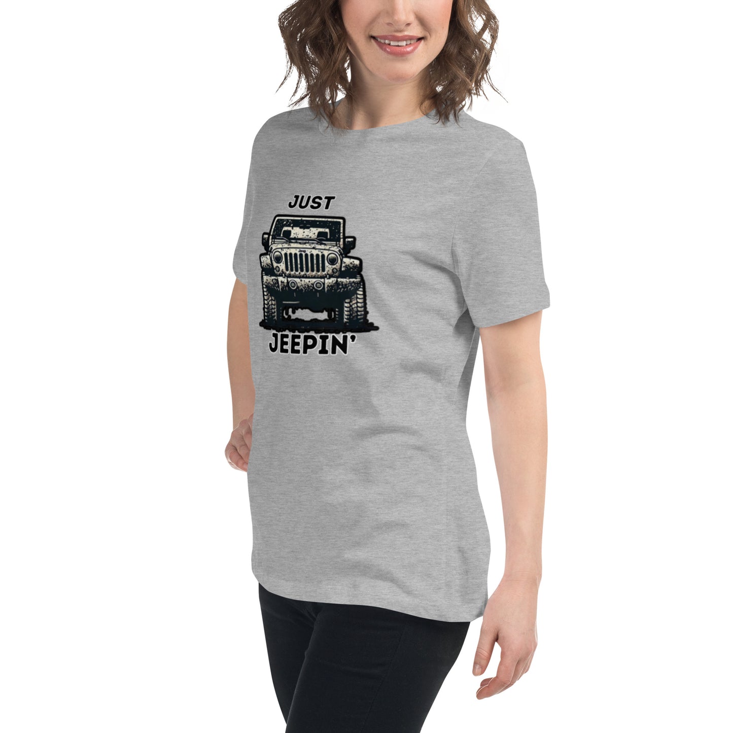 Just Jeepin' - Women's Relaxed T-Shirt