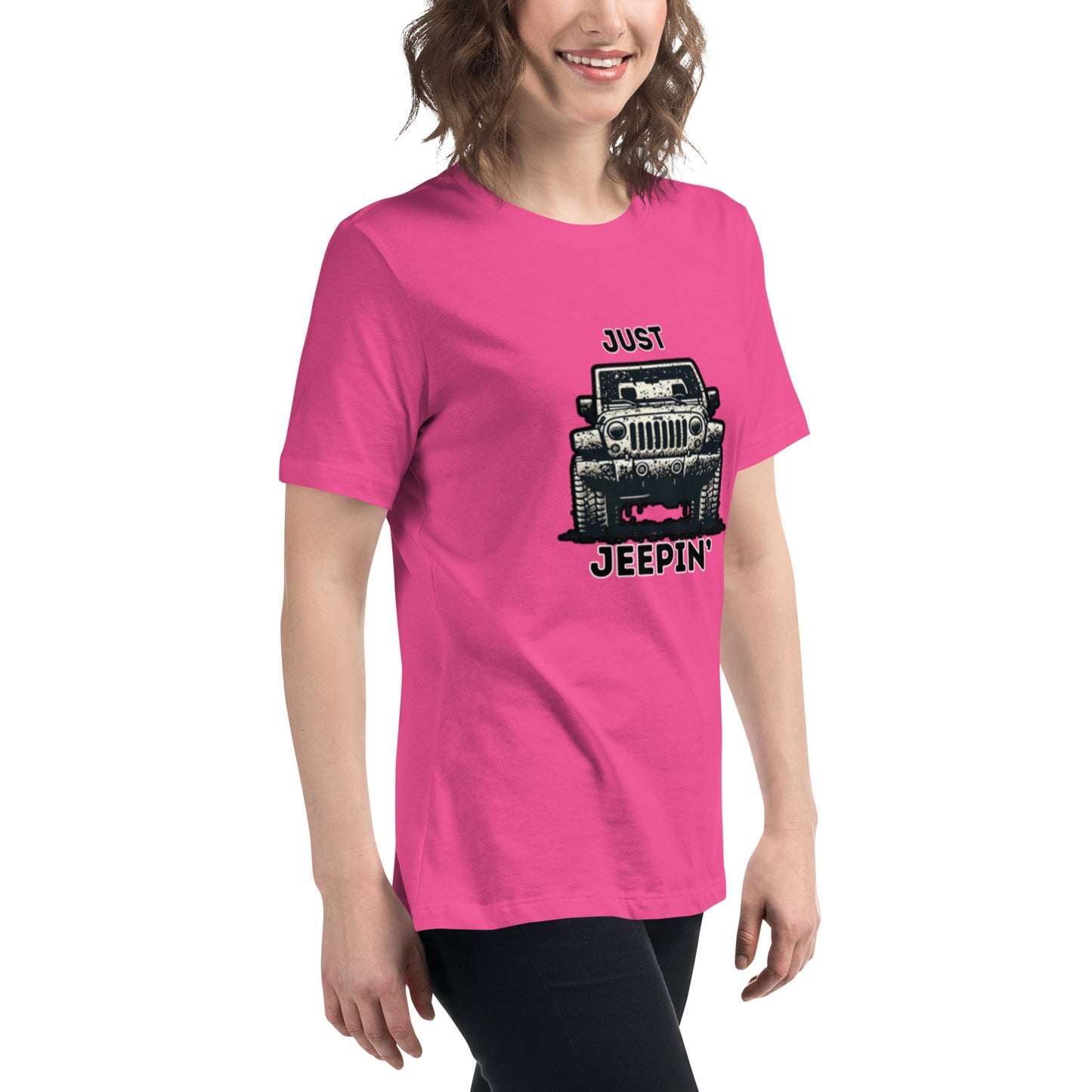 Just Jeepin' - Women's Relaxed T-Shirt