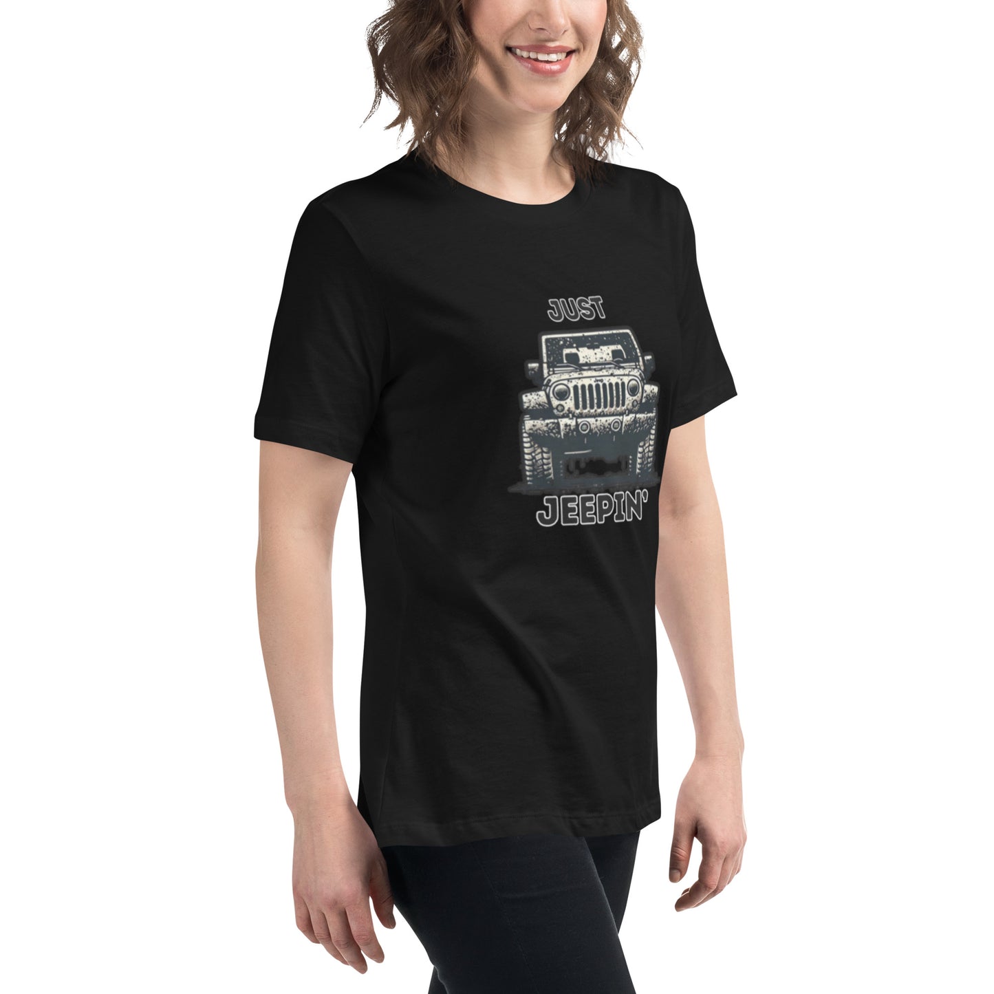 Just Jeepin' - Women's Relaxed T-Shirt