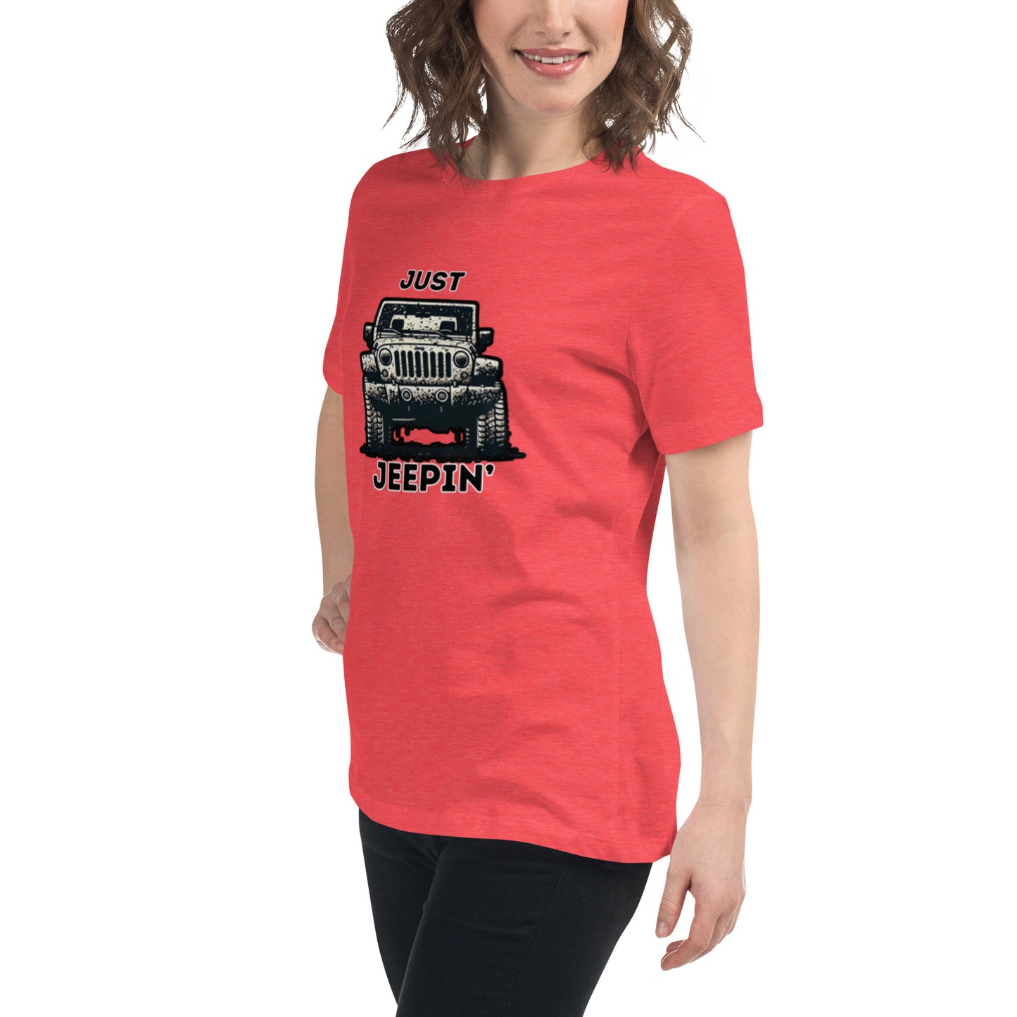 Just Jeepin' - Women's Relaxed T-Shirt