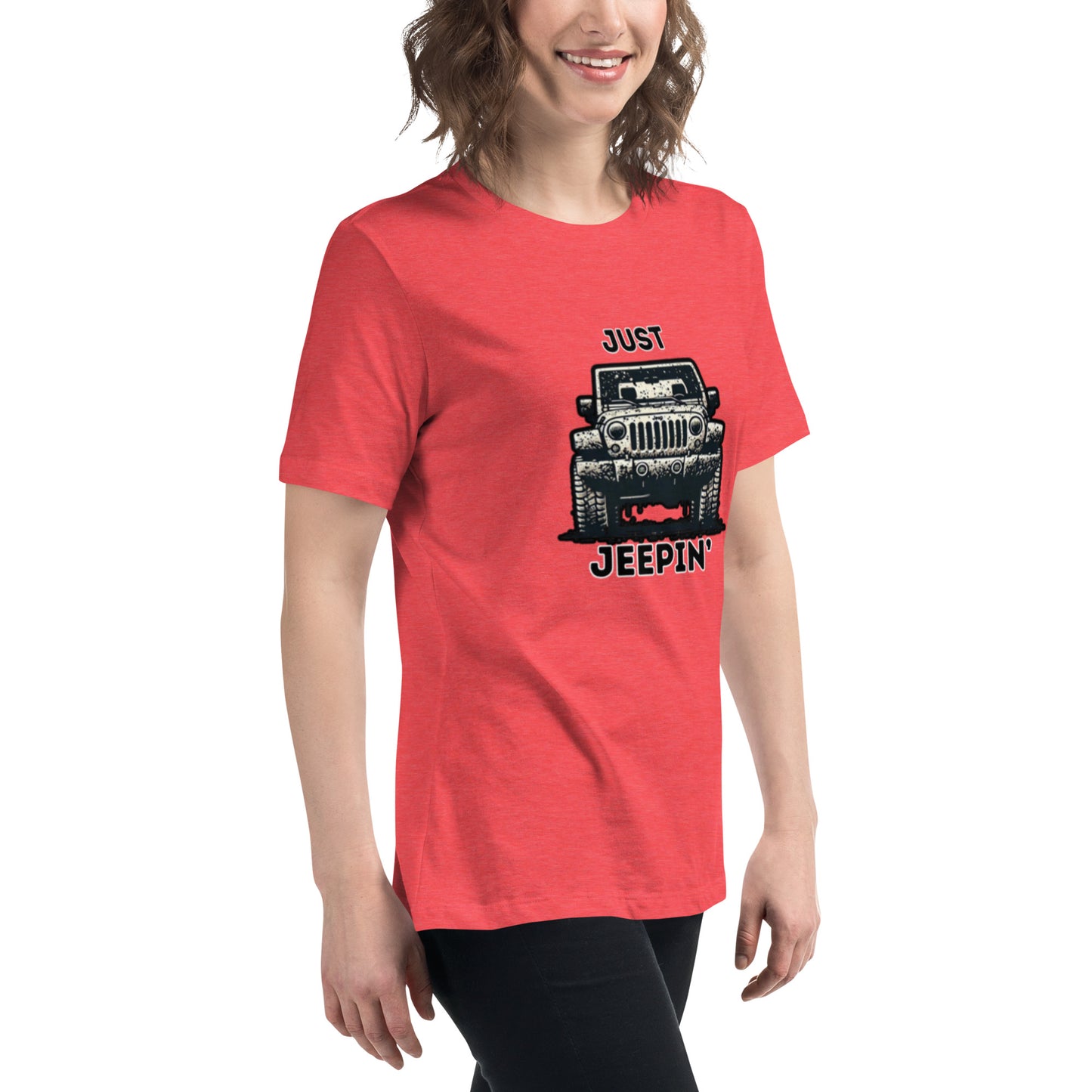 Just Jeepin' - Women's Relaxed T-Shirt