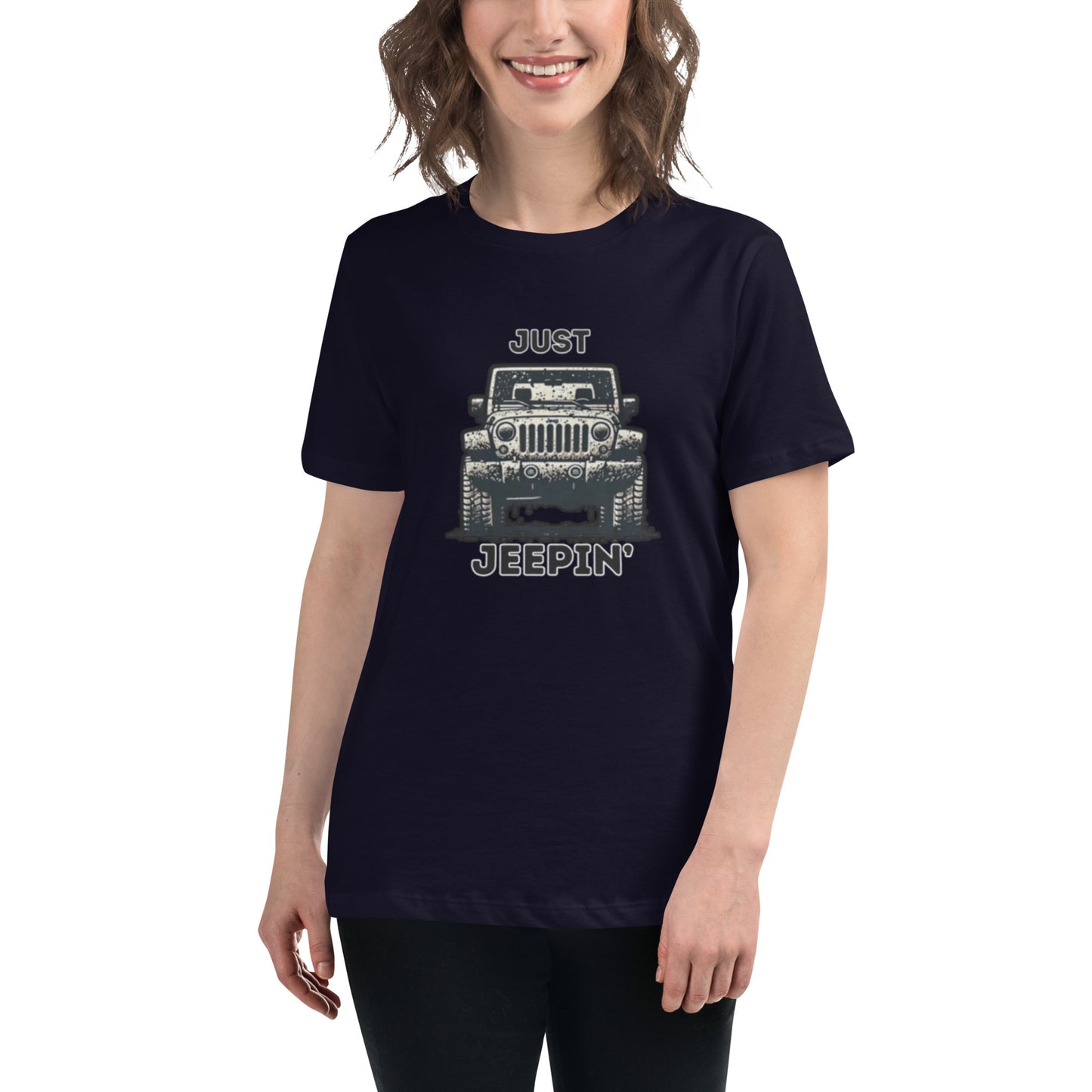 Just Jeepin' - Women's Relaxed T-Shirt