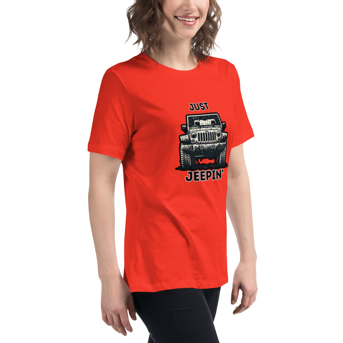 Just Jeepin' - Women's Relaxed T-Shirt